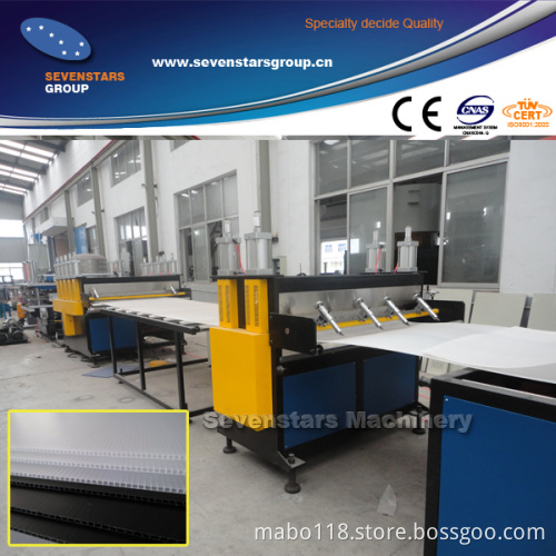 Ew PP Hollow Sheet Making Machine PE Hollow Sheet Extrusion Line
